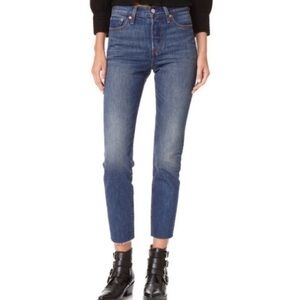 Levi’s White Oak Cone Denim Cheeky Preppy Coastal Cowgirl Western Jeans 28